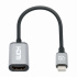 Manhattan Adaptador USB C Macho - HDMI Hembra, Negro/Plata  3