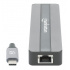 Manhattan Docking Station 153928 USB C, 2x USB 3.2, 1x USB C, 1x HDMI, SD/MicroSD, Plata  3