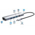 Manhattan Hub USB-C - HDMI, RJ-45, USB-A 3.0, USB-C, 5 Gbit/s   8