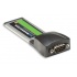 Manhattan Tarjeta ExpressCard 158008, Alámbrico, 0.23 Mbit/s, con 1 Puerto DB9