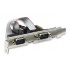Manhattan Tarjeta PCI Express Serial, 2 Puertos DB9