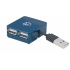 Manhattan Micro Hub USB 2.0 de 4 Puertos, 480 Mbit/s  1