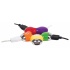 Manhattan Hub Flexible USB 2.0 de 4 Puertos, 480 Mbit/s, Diseño Flor Multicolor - Imagen adicional 5