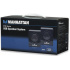 Manhattan Bocinas Serie 2700 via USB, Alámbrico, 2.0, 6W RMS, Negro - Imagen adicional 4