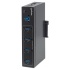 Manhattan Hub USB 3.2 Macho - 4x USB 3.2 Hembra, 5000 Mbit/s, Negro  1