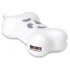 Manhattan Hi-Speed Hub en Forma de Hueso, 4x USB 2.0, 480 Mbit/s