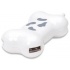 Manhattan Hi-Speed Hub en Forma de Hueso, 4x USB 2.0, 480 Mbit/s - Imagen adicional 1