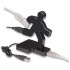 Manhattan Hi-Speed Hub en Forma de Hombre Corriendo, 4x USB 2.0, 480 Mbit/s - Imagen adicional 4