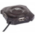 Manhattan Hub USB 1.1 de 4 Puertos, 12 Mbit/s, Negro/Transparente  4