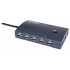 Manhattan Hub USB 2.0 de Alta Velocidad, 13 Puertos, 480 Mbit/s, Negro  1