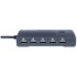 Manhattan Hub USB 2.0 de Alta Velocidad, 13 Puertos, 480 Mbit/s, Negro  5