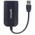 Manhattan Hub USB 3.0 de Supervelocidad, 3x USB A, 5000 Mbit/s - sin Fuente  4