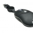 Mouse Manhattan Optico 176811, Inalámbrico, 1000DPI, USB, Negro