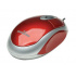 Mouse Manhattan Mini Optico, MH1 USB, Plata/Rojo - Imagen adicional 2