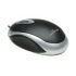 Mouse Manhattan Mini Optico, MH1, USB Plata/Negro - Imagen adicional 1