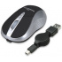 Mouse Manhattan Optico 177078, Bluetooth, 3000DPI, USB, Negro