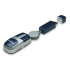 Mouse Manhattan Optico 177559, 1000DPI, USB, Negro/Azul - Imagen adicional 7