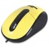 Mouse Manhattan RightTrack Optico 177689, USB, 1600DPI, Amarillo - Imagen adicional 1