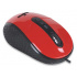 Mouse Manhattan RightTrack Óptico 177702, USB, 1600DPI, Negro/Rojo - Imagen adicional 1