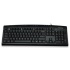 Teclado Manhattan Multimedia X2, Alámbrico, USB, Negro