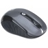Mouse Manhattan Óptico Alto Rendimiento, Inalámbrico, USB, 2000DPI, Negro/Plata  2