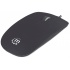 Mouse Manhattan Óptico Silhouette, Alámbrico, USB, 1000DPI, Negro  1