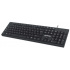 Teclado Manhattan 179324, Alámbrico, USB, Negro, Inglés  1