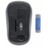 Mouse Ergonómico Manhattan Success, Inalámbrico, Óptico, 1.000DPI, RF Inalámbrico, Azul/Negro  4