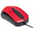 Mouse Manhattan Óptico Edge, Alámbrico, USB, 1000DPI, Rojo/Negro  2