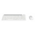 Kit de Teclado y Mouse Manhattan 180580, Inalámbrico, RF Inalámbrico/Bluetooth, Blanco, Inglés - Imagen adicional 2