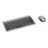 Kit de Teclado y Mouse Manhattan 180795, Inalámbrico, RF Inalámbrico, Gris, Inglés - Imagen adicional 4