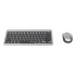 Kit de Teclado y Mouse Manhattan 180795, Inalámbrico, RF Inalámbrico, Gris, Inglés - Imagen adicional 2