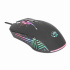 Mouse Gamer Ergonómico Manhattan 190220, Alámbrico, Óptico, 7.200DPI, USB-A, Negro  2