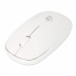 Mouse Manhattan Óptico 190329, Inalámbrico, USB, 1200 DPI, Blanco  1