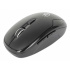 Mouse Manhattan MW6185, Inalámbrico, Óptico, 1.600DPI, RF Inalámbrico, Negro  1