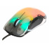 Mouse Manhattan Óptico 190381, Inalámbrico, USB-A, 12800 DPI, Transparente  1