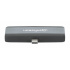 Manhattan Docking Station 190404 USB C, 1x USB, 1x USB C PD, 1x HDMI, 1x 3.5mm, Gris  2