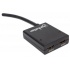 Manhattan Splitter HDMI 1.3 de 2 Puertos, 1x HDMI Macho - 2x HDMI Hembra, Cable Integrado - Imagen adicional 1