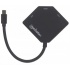 Manhattan Adaptador DisplayPort 1.2 Mini Macho - HDMI/VGA/DVI Hembra, 4K, Negro  3