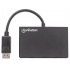 Manhattan Divisor de Video DisplayPort Macho - 4x DisplayPort Hembra, Negro - Imagen adicional 2