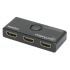 Manhattan Switch HDMI 207997, 3x HDMI Hembra, Negro  4