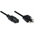 Manhattan Cable IEC 60320 C13 Macho - NEMA 5-15 Macho, 1.8 Metros, Negro  2