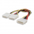 Manhattan Cable de Poder Molex (4-pin) Macho - 2 x Molex (4-pin) Hembra, 20cm - Imagen adicional 1