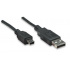 Manhattan Cable USB-A Macho - Mini-USB B Macho, 3 Metros   4