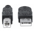 Manhattan Cable USB-A Macho - USB-B Macho, 1 Metro   5