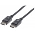 Manhattan Cable de Video DisplayPort 1.2 Macho - DisplayPort 1.2 Macho, 4K, 60Hz, 2 Metros, Negro  1