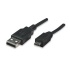 Manhattan Cable USB-A Macho - Micro-USB B Macho, 1 Metro   1