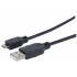 Manhattan Cable USB-A Macho - Micro-USB B Macho, 1.8 Metros   1
