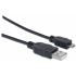 Manhattan Cable USB-A Macho - Micro-USB B Macho, 1.8 Metros   2