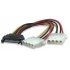 Manhattan Cable SATA Strom - 2x Molex, 160mm - Imagen adicional 1